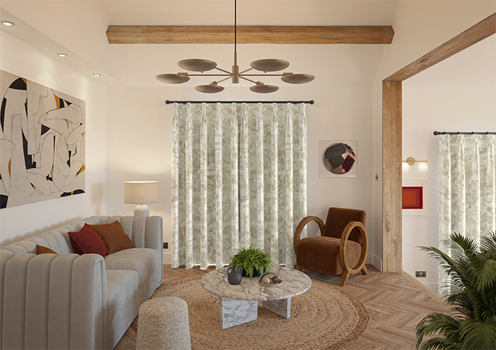 Cyrus Crushed Velvet, Cream - Made to Measure Curtains - Image 15